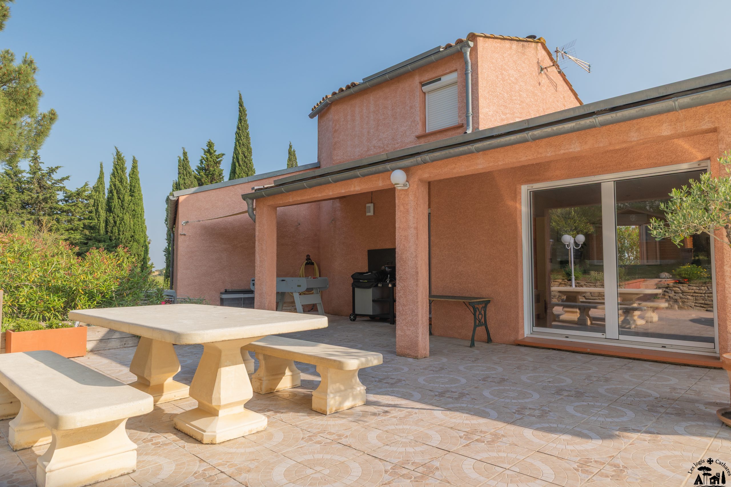 Au jardin des gallinettes location Carcassonne